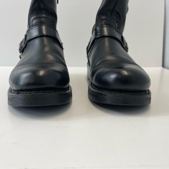 Harley-Davidson Mens Scout Black 7-Inch Leather Boots  8.5  8 1/2 - Picture 3 of 15